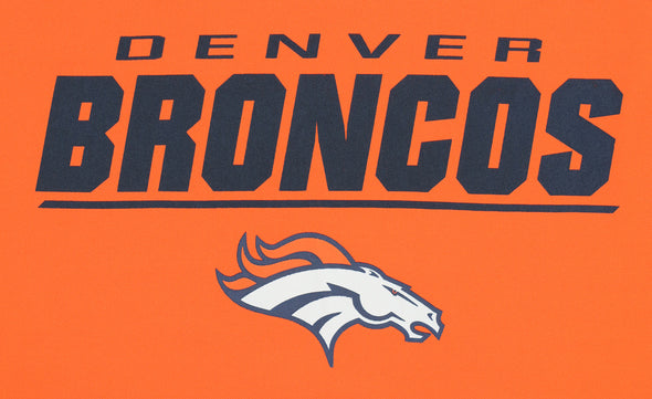 Outerstuff NFL Men's Denver Broncos Stated Pullover Hoodie, Grey