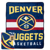 Northwest NBA Denver Nuggets Singular Silk Touch Throw Blanket, 45 X 60