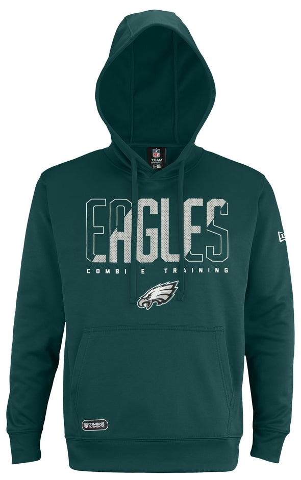 New Era NFL Men's Philadelphia Eagles Pullover Performance Fleece Hoodie