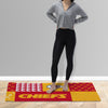 Northwest NFL Kansas City Chiefs Colorblock Washable Area Living Rug, 36" X 60"