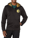 Zubaz NFL Men's Pittsburgh Steelers Team Full Zip Up Hoodie With Zebra Accents