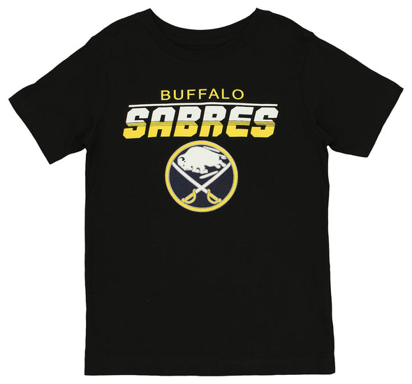 Outerstuff NHL Youth Boys Buffalo Sabres Team Logo Short Sleeve Tee