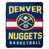 Northwest NBA Denver Nuggets Singular Silk Touch Throw Blanket, 45 X 60