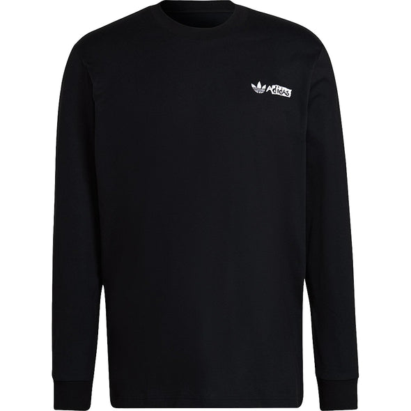 Adidas Originals Men's Long Sleeve Graphic Tee, Color Options