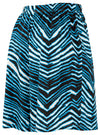 Zubaz NFL Adult Unisex Z88 Zebra Short for Men and Women, Carolina Panthers