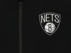 FISLL NBA Men's Brooklyn Nets Fleece Zip Up Hoodie, Black