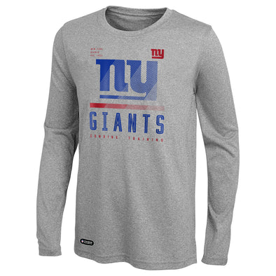 Outerstuff NFL Men's New York Giants Red Zone Long Sleeve T-Shirt Top