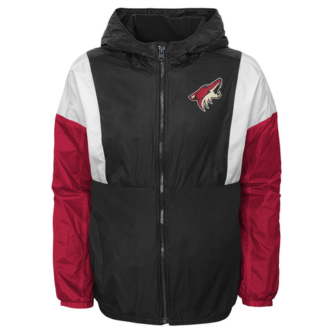Outerstuff NHL Youth Boys Arizona Coyotes Stadium Wind Breaker Jacket