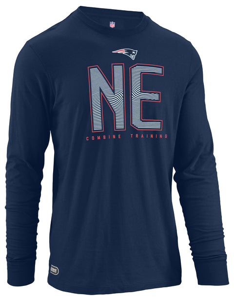 Outerstuff NFL Men's New England Patriots Record Setter Long Sleeve Tee