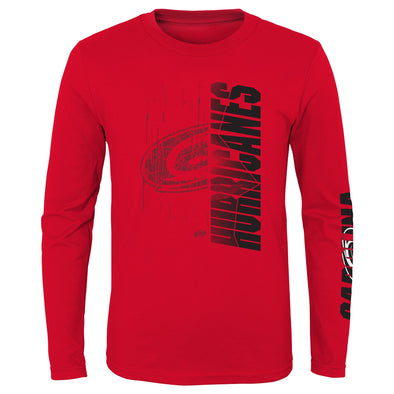 Outerstuff NHL Youth Boys Carolina Hurricanes Bonus Time Long Sleeve T-Shirt