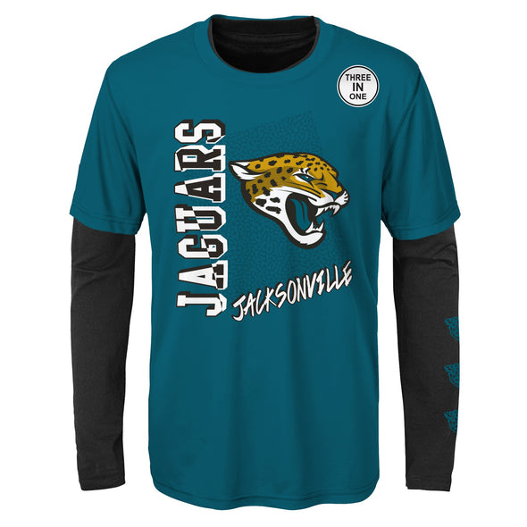 Outerstuff NFL Kids Jacksonville Jaguars For The Lover Of The Game 3-in-1 Combo T-Shirt