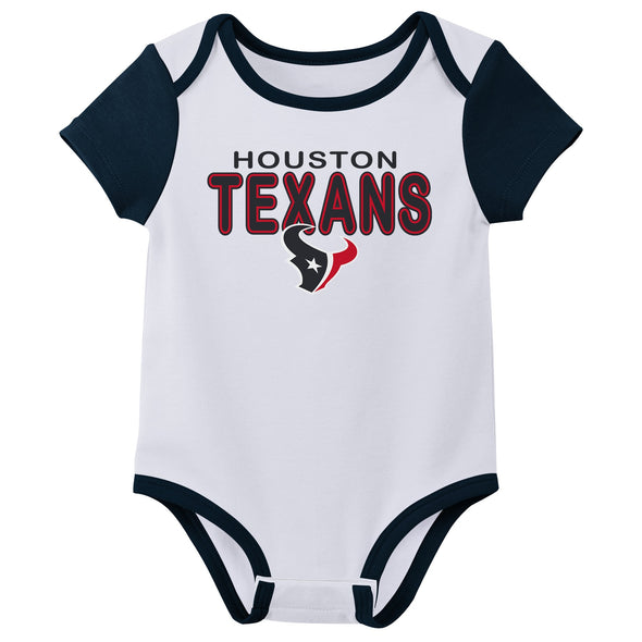 Outerstuff NFL Infant Unisex Houston Texans Variety 3-Pack Set