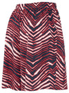 Zubaz NFL Adult Unisex Z88 Zebra Short for Men and Women, Houston Texans