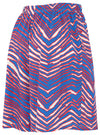 Zubaz NFL Adult Unisex Z88 Zebra Short for Men and Women, New York Giants