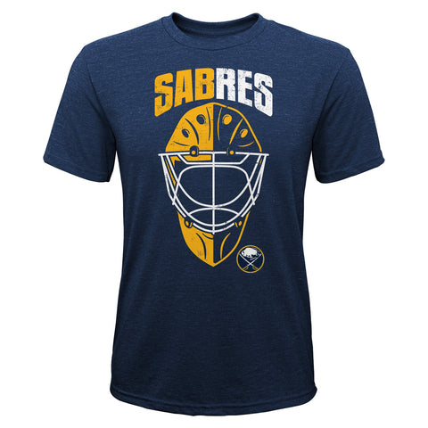 Outerstuff NHL Youth Boys Buffalo Sabres Mask Made Triblend T-Shirt