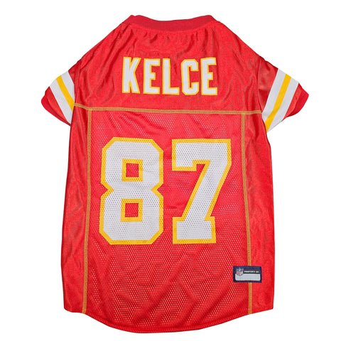 Pets First NFL Kansas City Chiefs Travis Kelce Dog Jersey