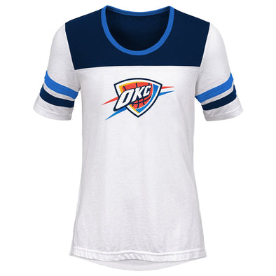 Outerstuff NBA Little Girls (4-6X) Oklahoma City Thunder Point Guard Short Sleeve T-Shirt