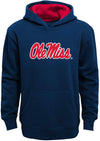 Outerstuff NCAA Kids Boys Ole Miss Rebels Prime Fleece Pullover Hoodie