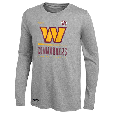 Outerstuff NFL Men's Washington Commanders Red Zone Long Sleeve T-Shirt Top