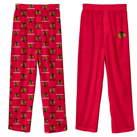 Outerstuff NHL Youth Chicago Blackhawks 2-Pack Lounge And Sleep Pants
