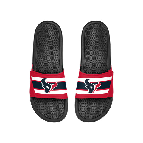 FOCO NFL Youth Houston Texans Legacy Sport Slide Flip Flop Sandals