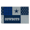 Northwest NFL Dallas Cowboys Colorblock Washable Area Living Rug, 36" X 60"