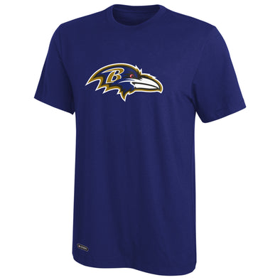 Outerstuff NFL Men's Baltimore Ravens Primary Stadium Logo Tee, Purple