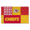 Northwest NFL Kansas City Chiefs Colorblock Washable Area Living Rug, 36" X 60"