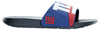 FOCO NFL Men's New York Giants Cropped Big Logo Raised Slides