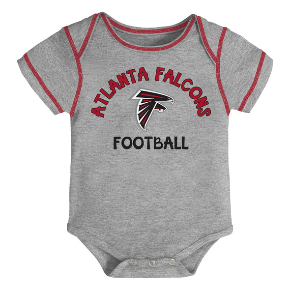 Outerstuff NFL Infant Atlanta Falcons Team 3-Pack Bodysuit