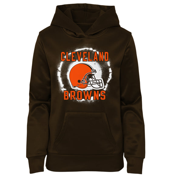 Outerstuff NFL Youth Girls Cleveland Browns Arch Team Hoodie