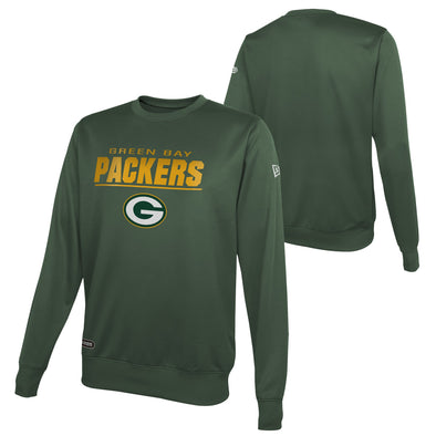 New Era NFL Men's Green Bay Packers Fleece Crew Neck Sweatshirt