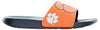 FOCO NCAA Men's Clemson Tigers Cropped Big Logo Raised Slides