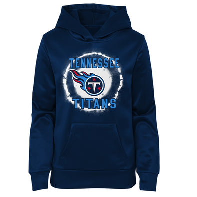 Outerstuff NFL Youth Girls Tennessee Titans Paint Blast Team Hoodie