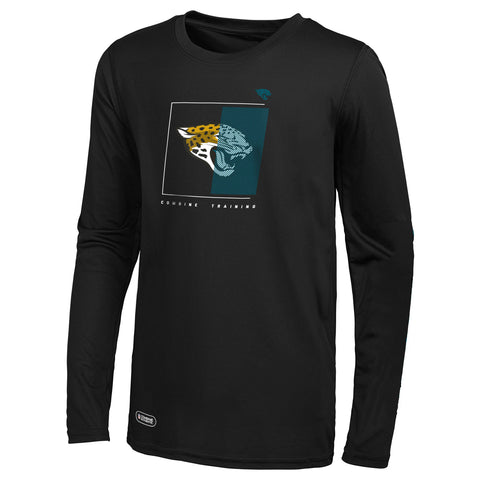 Outerstuff NFL Men's Jacksonville Jaguars Too Tough Long Sleeve Dri-Tek T-Shirt