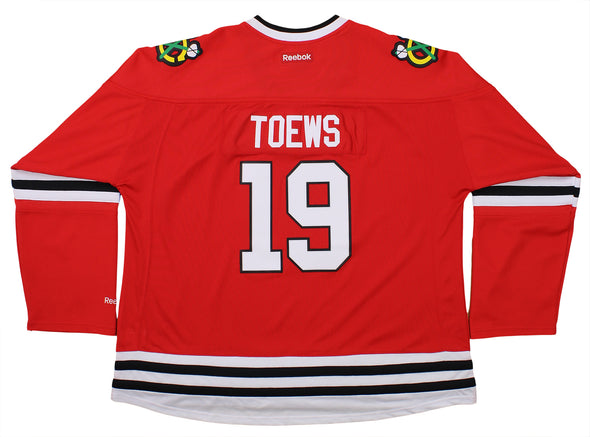 Reebok NHL Women's Chicago Blackhawks Jonathan Toews #19 Jersey, Red, XXXX-Large