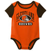 Outerstuff NFL Infant Unisex Cleveland Browns Variety 3-Pack Set