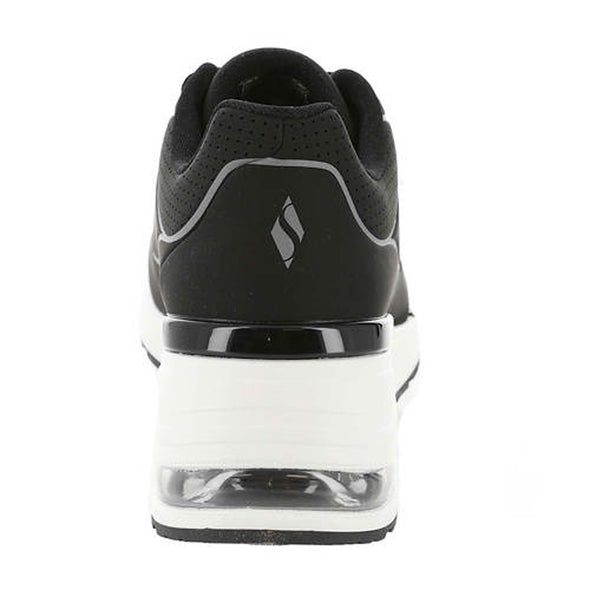 Skechers Women's Million Air Higher Lifted Sneakers, Black