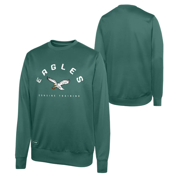 Outerstuff NFL Men's Philadelphia Eagles Performance Fleece Pullover Sweater