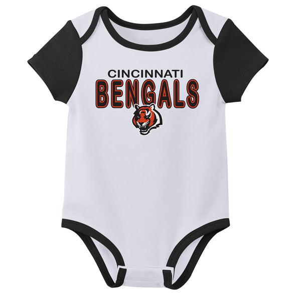 Outerstuff NFL Infant Unisex Cincinnati Bengals Variety 3-Pack Set