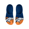 FOCO NFL Men's Denver Broncos 2023 Colorblock Big Logo Clogs