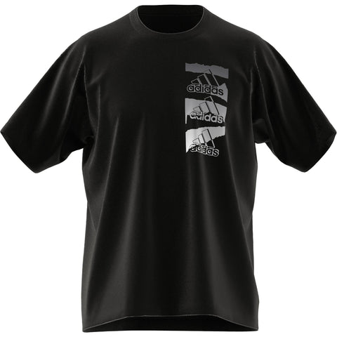 Adidas Unisex Essentials Brandlove Single Jersey Tee, Black
