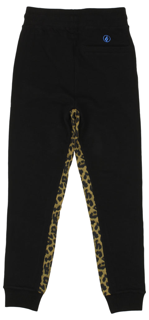 FISLL NBA Women's New York Knicks Leopard Print Jogger Pants