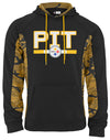 Zubaz NFL Men's Pittsburgh Steelers Elevated Hoodie With Camo Lines