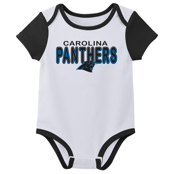 Outerstuff NFL Infant Unisex Carolina Panthers Variety 3-Pack Set