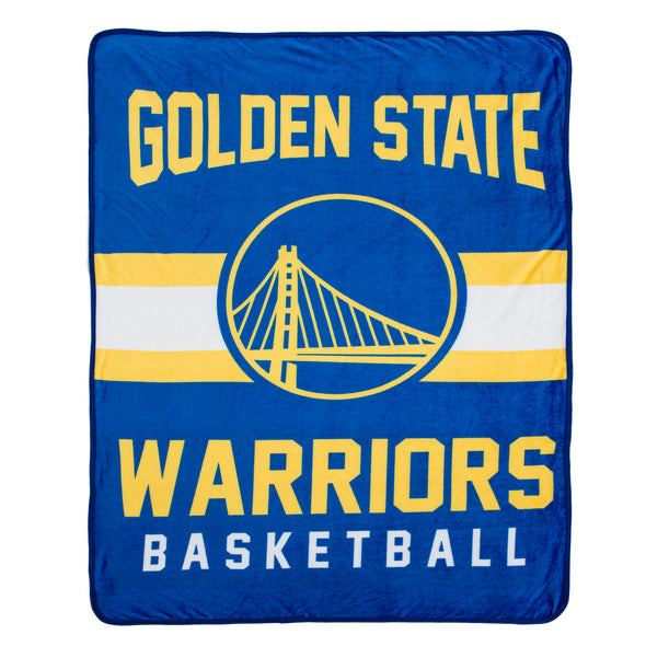 Northwest NBA Golden State Warriors Singular Silk Touch Throw Blanket, 45 X 60