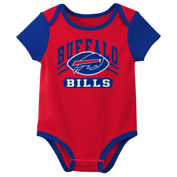 Outerstuff NFL Infant Unisex Buffalo Bills Variety 3-Pack Set