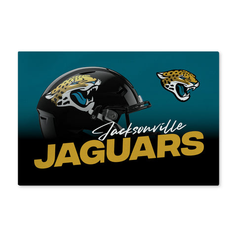 Northwest NFL Jacksonville Jaguars Headspace Washable Area Floor Rug, 20" x 32"