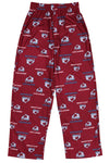 Outerstuff NHL Youth Boys Colorado Avalanche All-Over-Print Lounge Pajama Pants