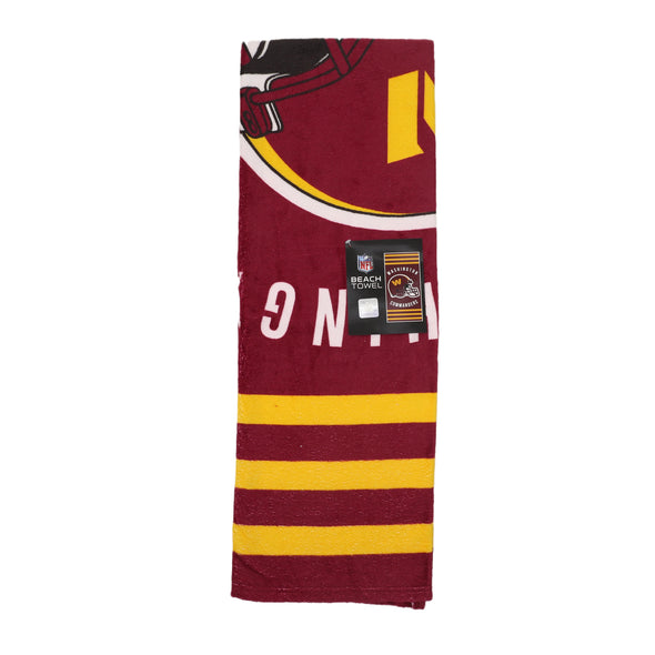 Northwest NFL Washington Commanders Stripes 30X60 Beach Towel
